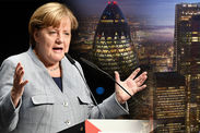 brexit latest london banks frankfurt move angela merkel 